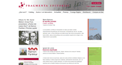 Desktop Screenshot of fragmenta.cat